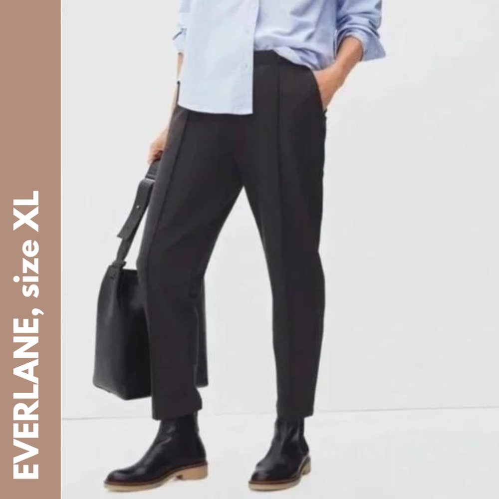 Everlane Black The Dream Pull On Pants